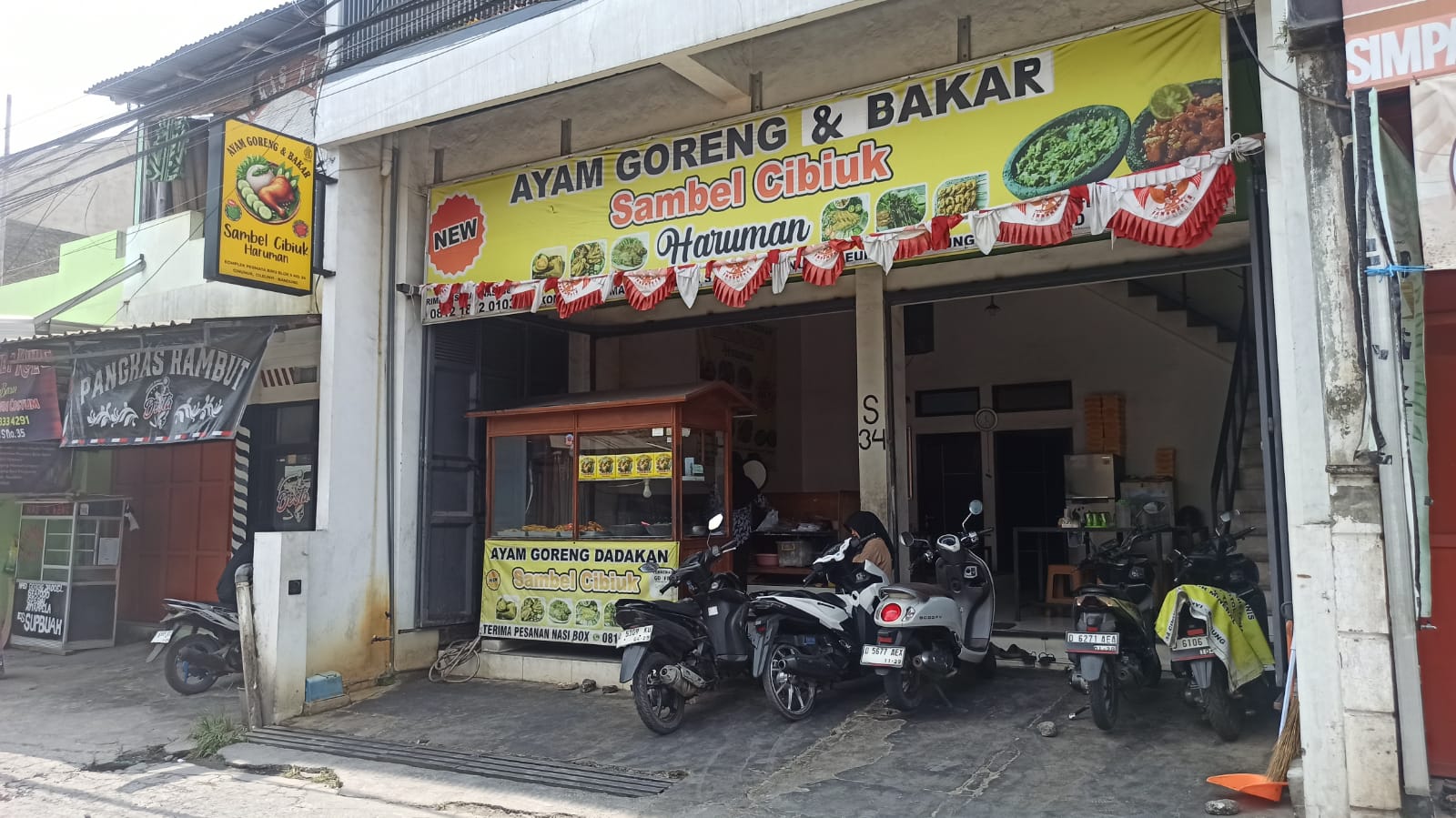 Ayam Goreng & Bakar Sambal Cibiuk Haruman — Kuliner Permata Biru Cileunyi