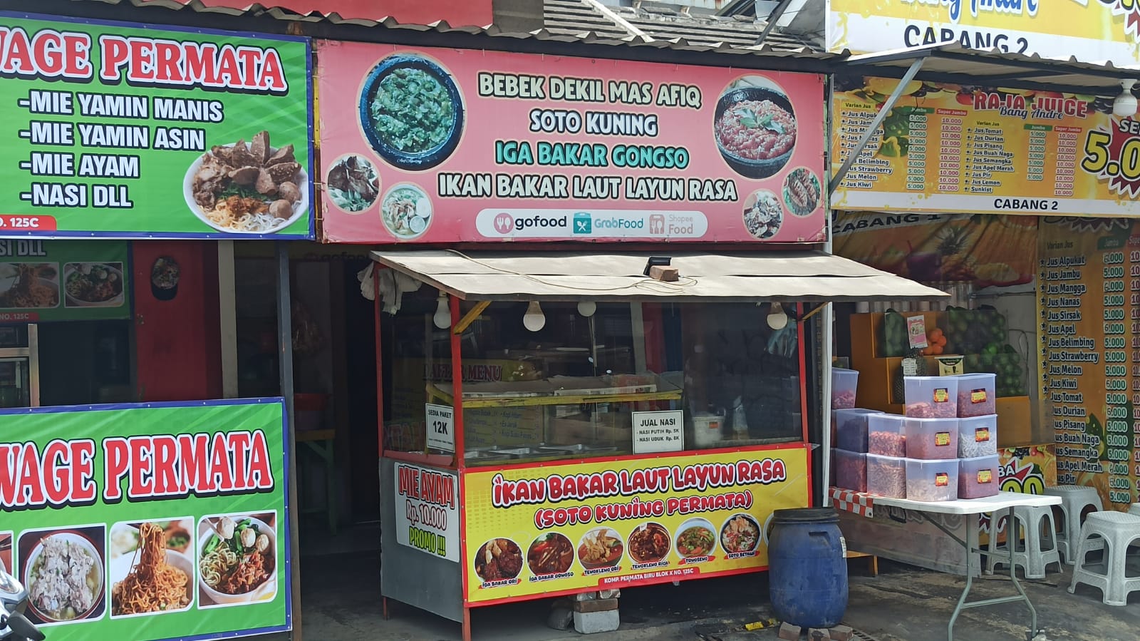 Bebek Dekil Mas Afiq Permata Biru — Kuliner Permata Biru Cileunyi